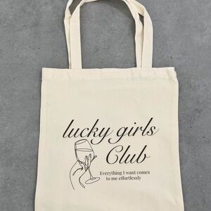 Lucky girls club Tote Bag